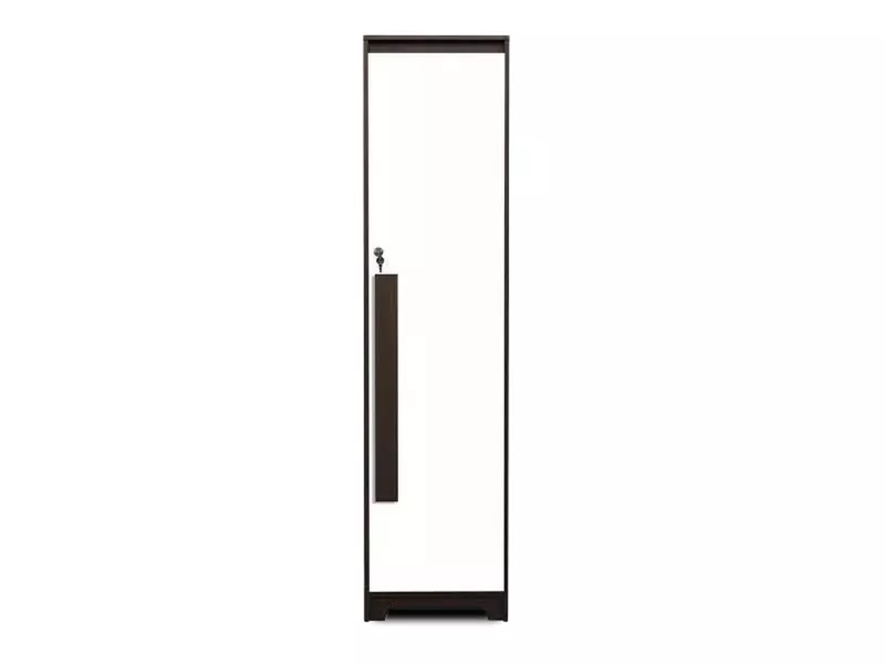 Athena Engineered Wood Single Door Wardrobe with Mirror